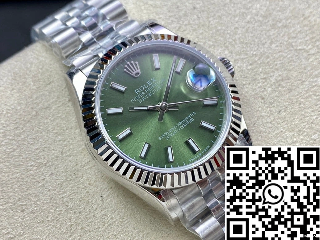 Rolex Steel EW Stainless M278274-0018 Datejust 31MM Factory 0426